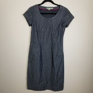 Boden cotton denim dress